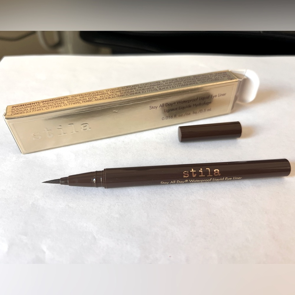 **SOLD on Mercari** Stila Stay All Day Waterproof Liquid Eye Liner - dark brown